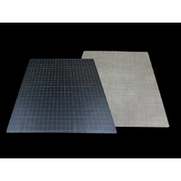 Battlemat 1" Reversible Black-Grey Squares (23½" x 26" Playing Surface)