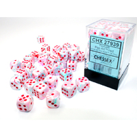 CHX 27939 Festive Pop Art/red 12mm d6 Dice Block (36 dice)