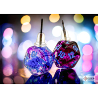 CHX 54510 Stud Earrings NebulaÂ® Nocturnal Mini-Poly d20 Pair