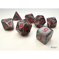 CHX 20478 VelvetÂ® Mini-hedral Black/red 7-Die Set