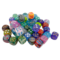 CHX 29226 Bag of 50 Assorted Loose Signature 16mm w/pips d6 Dice