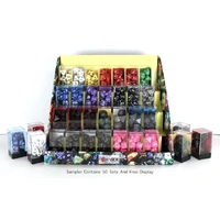 Chessex BULK D7-Die Box of 50 Opaque Polyhedral Dice Sets