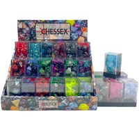 CHX 29910 Best of Chessex 7-Die Polyhedral Dice Set Sampler