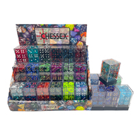 CHX 29916 Best of Chessex 16mm d6 w/pips Dice Block Sampler