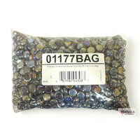 CHX 01177BAG Iridized Amethyst Glass Stones Bag