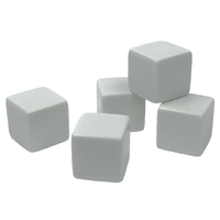 CHX KOP02149 All Blank Jumbo Opaque White d6 25mm