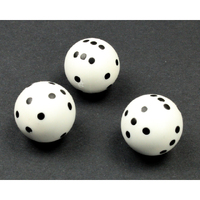 CHX KOP01736 Opaque Spherical White/black d6 22mm