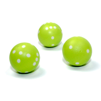 CHX KOP01731 Opaque Spherical Neon Green/white d6 22mm