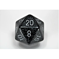 Chessex D20 Dice Speckled 34mm Ninja d20.