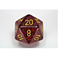 Chessex D20 Dice Speckled 34mm Mercury d20