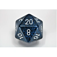 Chessex D20 Dice Speckled 34mm Stealth d20