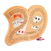 Bicycle Games and Accessories: Bicycle Large 29 Wood Cribbage Board