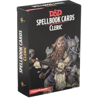 D&D Dungeons & Dragons Spellbook Cards Cleric