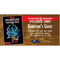 D&D Spellbook Cards Xanathars Deck (95 Cards) 2018 Edition