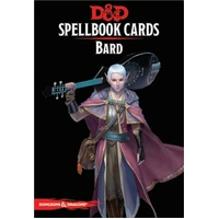 D&D Spellbook Cards Bard Deck (110 Cards) Revised 2017 Edition