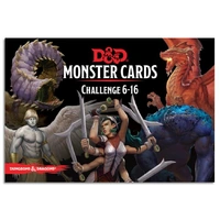 D&D Spellbook Cards Monster Challenge Deck 6-16 (74 cards)