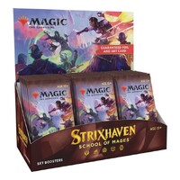 Magic Strixhaven: School of Mages Set Booster Display