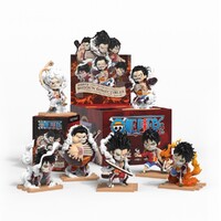 Mighty Jaxx: Freeny's Hidden Dissectibles – One Piece (Luffy's Gears Edition) Display