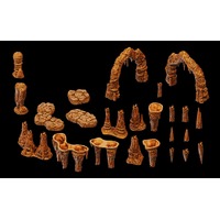 WarLock Tiles Accessory Stalactites & Stalagmites