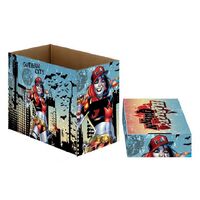 DC Comics Short Comic Book Storage Box - Harley Quinn Gotham