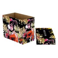 DC Comics Short Comic Book Storage Box – Harley Quinn Flower