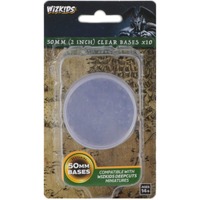 WizKids Deep Cuts Clear 50mm Round Base 10ct