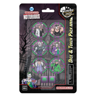 DC Heroclix Notorious Dice and Token Pack