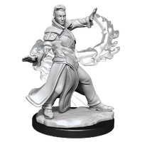 Magic the Gathering Unpainted Miniatures Killian & Dina (2)