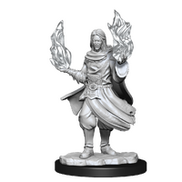 Critical Role Unpainted Miniatures Hollow One Rogue and Sorceror Male