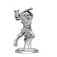 Critical Role Unpainted Miniatures Ravenite Half-Dragon Barbarian Female