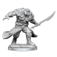 Magic the Gathering Unpainted Miniatures Zurgo Helmsmasher & Unyielding Krumar