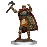 D&D Premium Painted Figures Human Barbarian Female