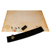 Enhance Tabletop - RPG Grid Mat Campaign Kit Parchment