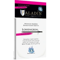 Paladin Premium Lohengrin Clear Sleeves - (50 x 75 mm) (100 Sleeves Per Pack)