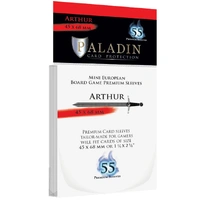 Paladin Premium Arthur Clear Sleeves - (45 x 68 mm) (100 Sleeves Per Pack)