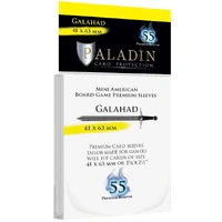 Paladin Premium Galahad Clear Sleeves - (41 x 63 mm) (100 Sleeves Per Pack)