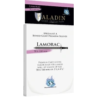 Paladin Premium Lamorac Clear Sleeves - (70 x 110 mm) (100 Sleeves Per Pack)