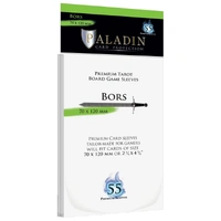 Paladin Premium Bors Clear Sleeves - (70 x 120 mm) (100 Sleeves Per Pack)