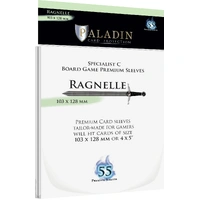 Paladin Premium Ragnelle Clear Sleeves - (103 x 128 mm) (50 Sleeves Per Pack)