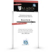 Paladin Premium Baldur Clear Sleeves - (58 x 108 mm) (100 Sleeves Per Pack)