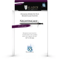 Paladin Premium Nightingale Clear Sleeves - (127 x 153 mm) (50 Sleeves Per Pack)