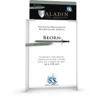 Paladin Premium Beorn Clear Sleeves - (68 x 120 mm) (100 Sleeves Per Pack)