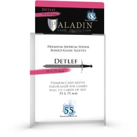 Paladin Premium Detlef Clear Sleeves - (55 x 75 mm) (100 Sleeves Per Pack)