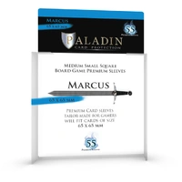 Paladin Premium Marcus Clear Sleeves - (65 x 65 mm) (100 Sleeves Per Pack)