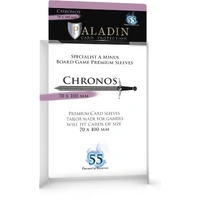 Paladin Premium Chronos Clear Sleeves - (70 x 100 mm) (100 Sleeves Per Pack)