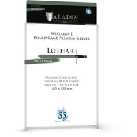 Paladin Premium Lothar Clear Sleeves - (105 x 150 mm) (50 Sleeves Per Pack)