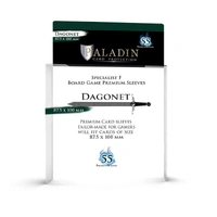 Paladin Premium Dagonet Clear Sleeves - (87.5 x 100 mm) (100 Sleeves Per Pack)