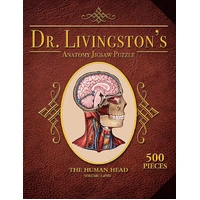 Dr. Livingston's Anatomy the Human Head Puzzle 500 pieces