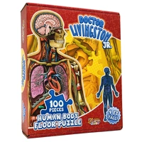 Genius Games Doctor Livington Junior Human Body Floor Puzzle