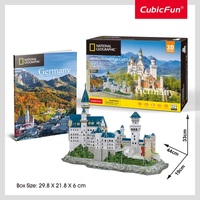 3D Puzzles: National Geographic Germany – Neuschwanstein Castle 121pc